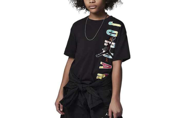 Jordan Jordan Kids T Shirts Crew Neck Moderate