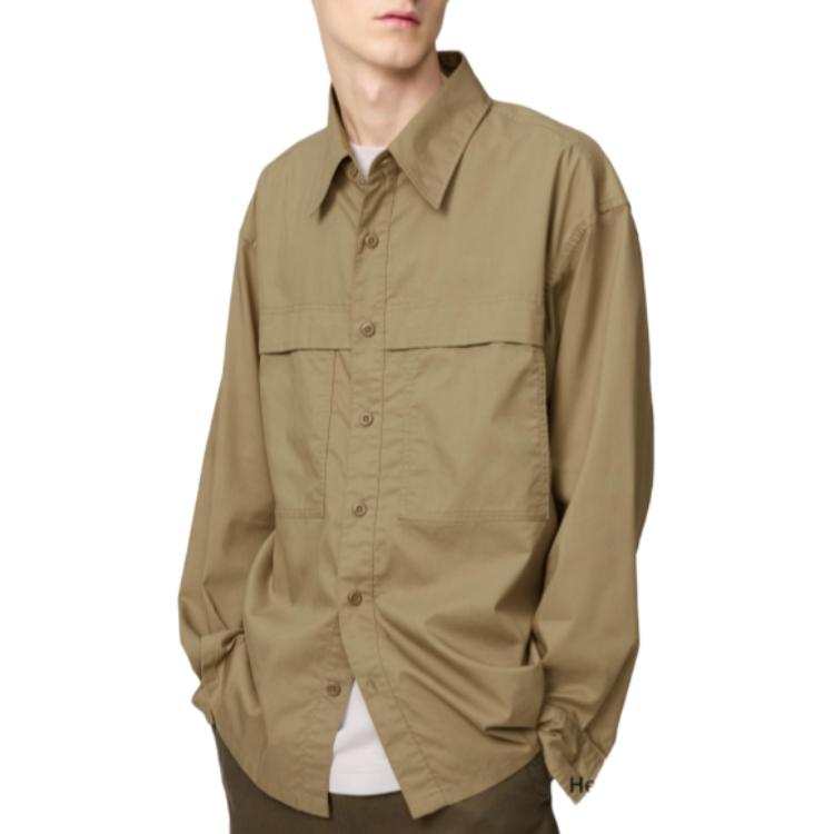 UNIQLO U Collection Shirts Men's Khaki Moderate