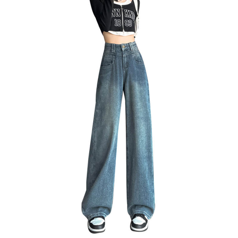 HELEH Jeans Women's Moderate Wide Leg Pants