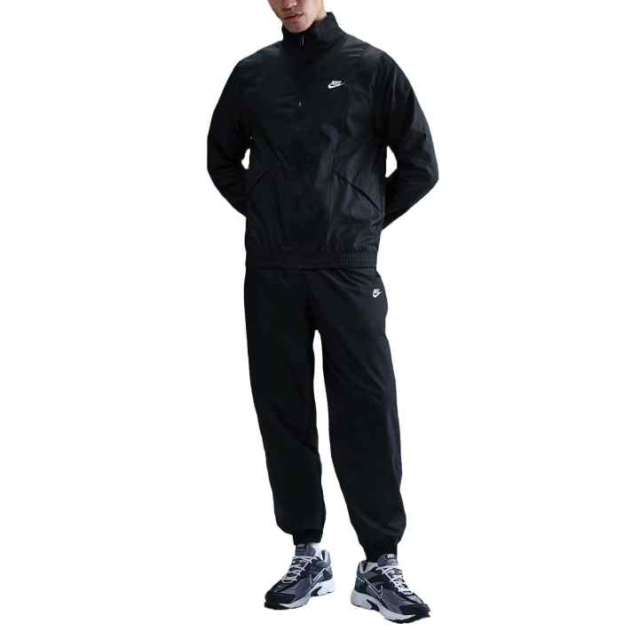 Nike Nike Casual Sportswear Men's Black Stand Collar Moderate
