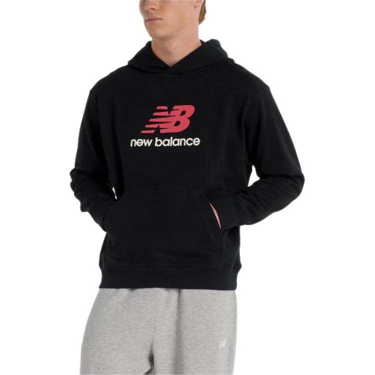 New Balance New Balance logo french-terry hoodie