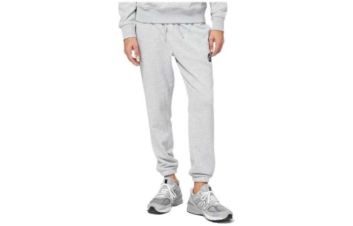 New Balance New Balance Knitted Sweatpants Men's Gray Moderate Cuffed Pants