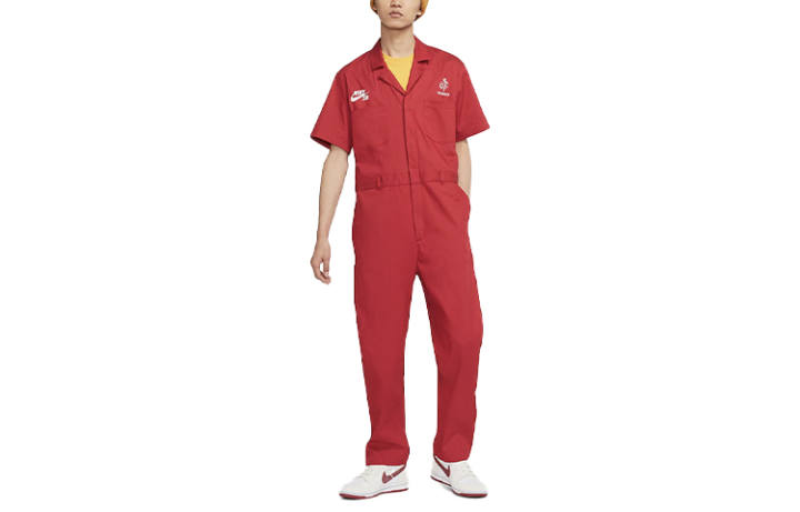 Nike Nike Jumpsuits Men's Campus Red Suit Collar Moderate