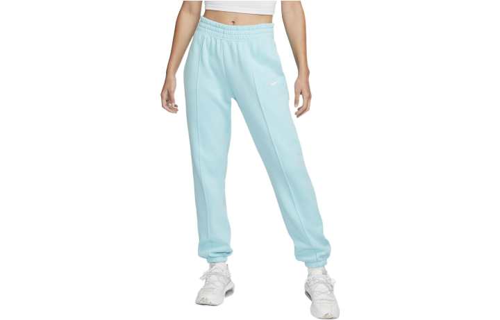 Nike Nike Knitted Sweatpants Women's Pink Blue Thickened Cuffed Pants