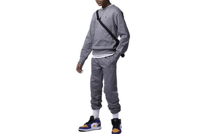 Jordan Jordan Knitted Sweatpants Carbon Heather Kids'