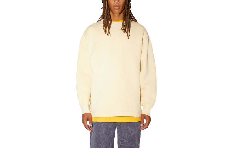 Acne Studios Acne Studios Sweatshirts Unisex Beige Crew Neck Moderate Regular