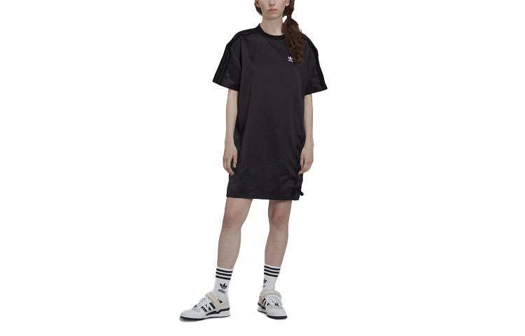 Adidas Originals Short Sleeved Dress Women's Black
