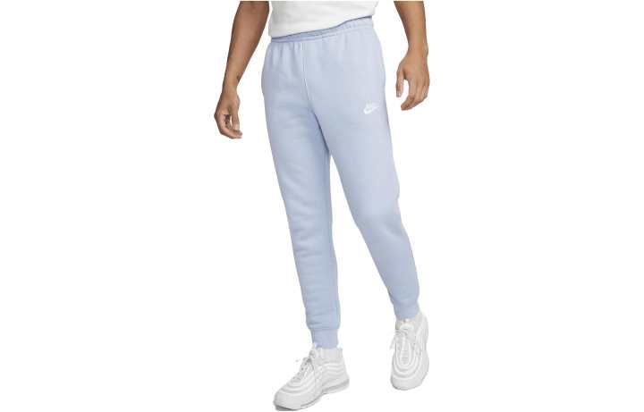 Nike Nike Knitted Sweatpants Men's Light Blue Moderate Cuffed Pants