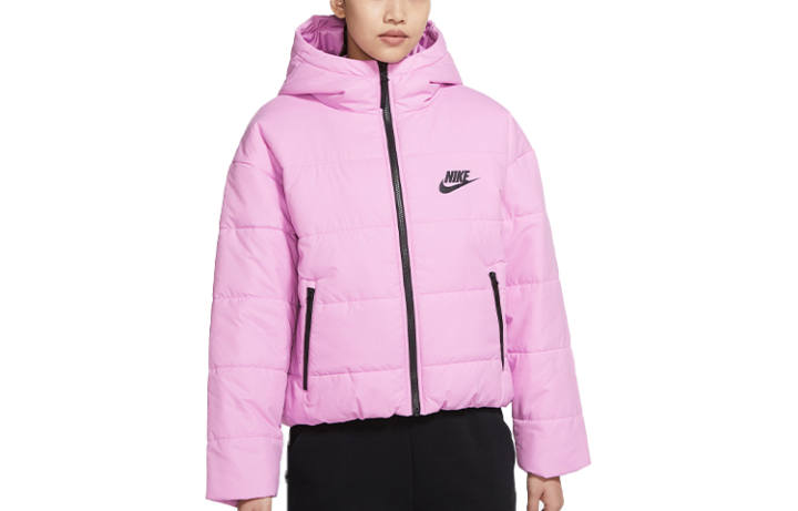 Nike Nike Jackets Women's Pink Hooded Thickened Other