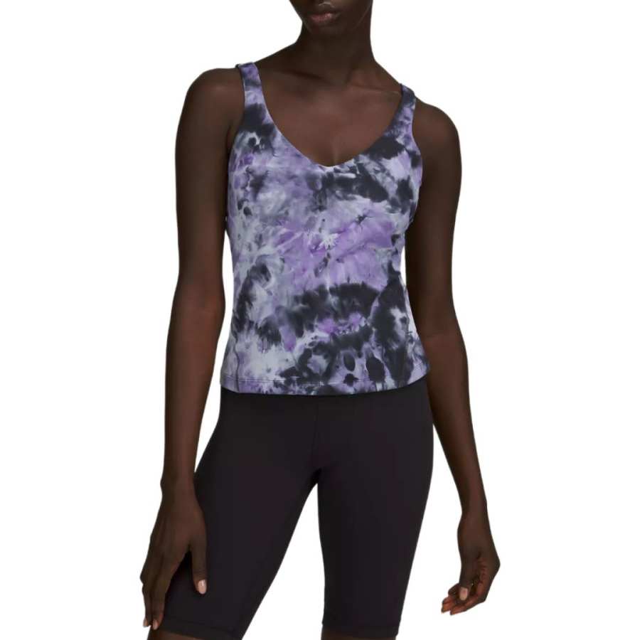 Lululemon Align Yoga Tank Top Women's Dye Light Blue Dark Lavender Graphite Gray