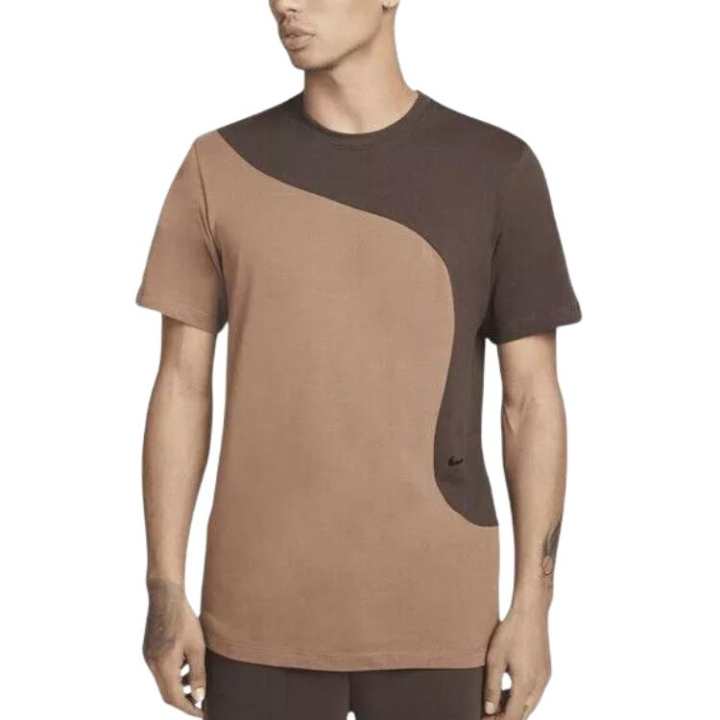 Nike Nike T Shirts Men's Brown Crew Neck