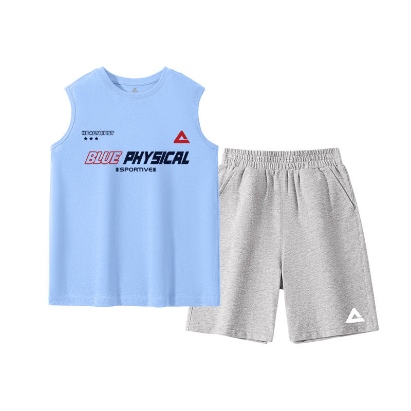 PEAK Kids Casual Sportswear Crew Neck Thin