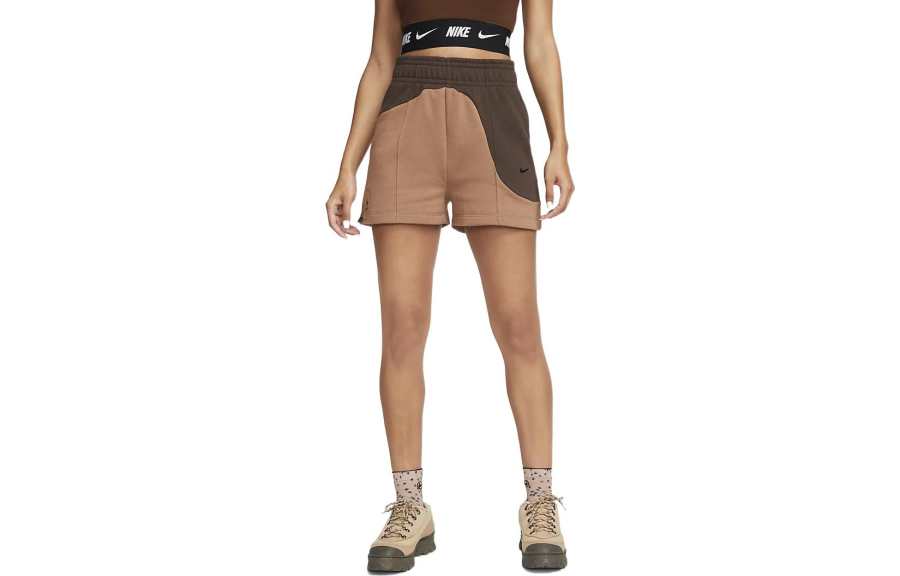 Nike Nike Casual Shorts Women's Brown Moderate