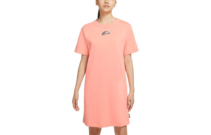 Nike Nike Sportswear Short Sleeved Dress Women's Ecstatic Dark Red