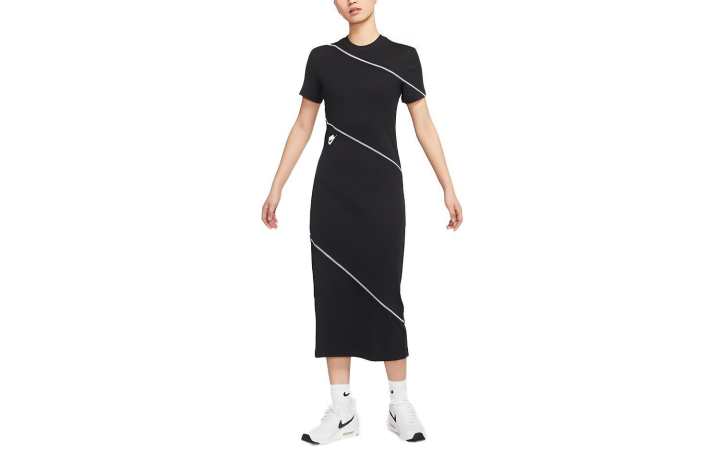 Nike Nike Short Sleeved Dress Women's Black