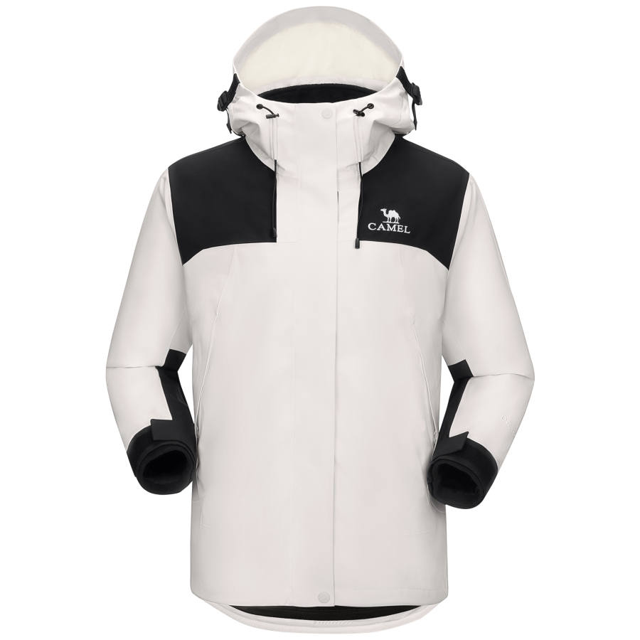 CAMEL All weather Outdoor Hiking For Urban Living/Travel/Commuting Windbreaker Jacket Women's