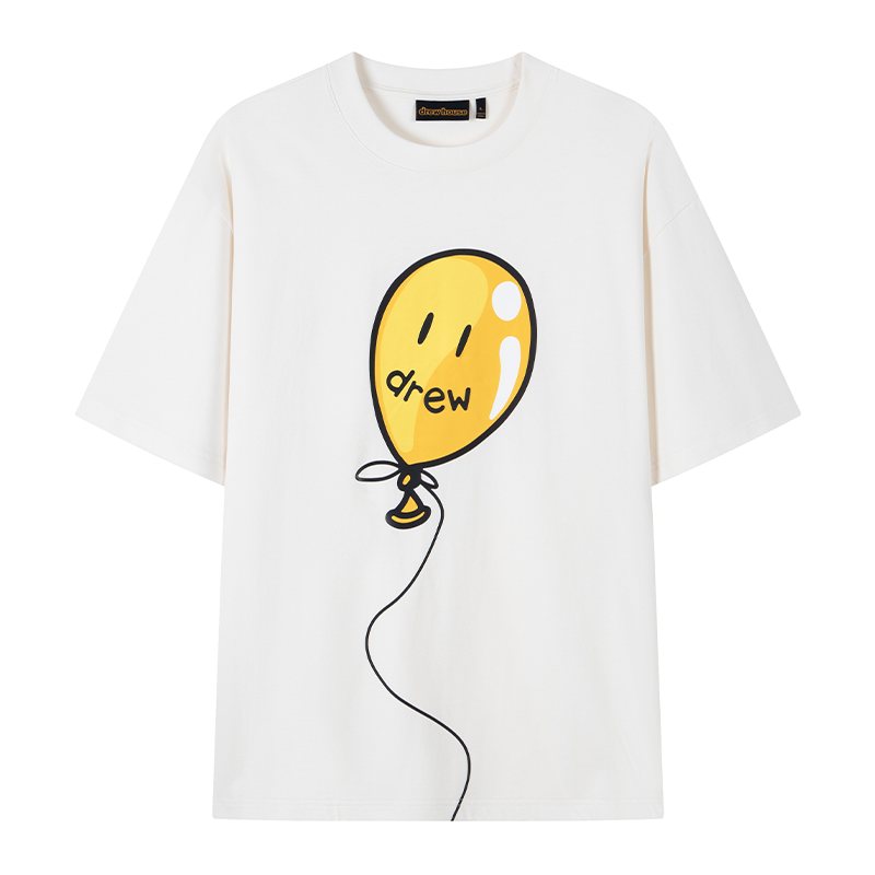 Drew house T Shirts Men's Micro White Crew Neck