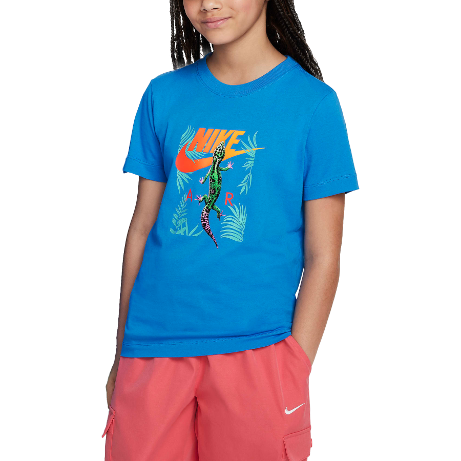 Nike Nike T Shirt Light Blue Photo Teenagers
