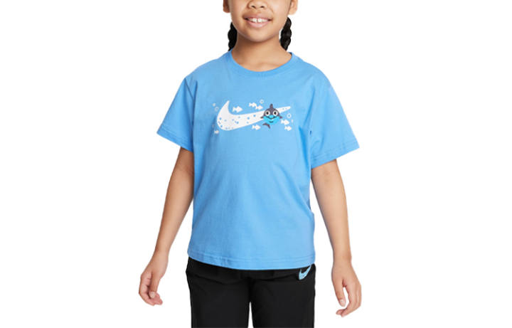 Nike Nike Kids T Shirts Crew Neck Moderate