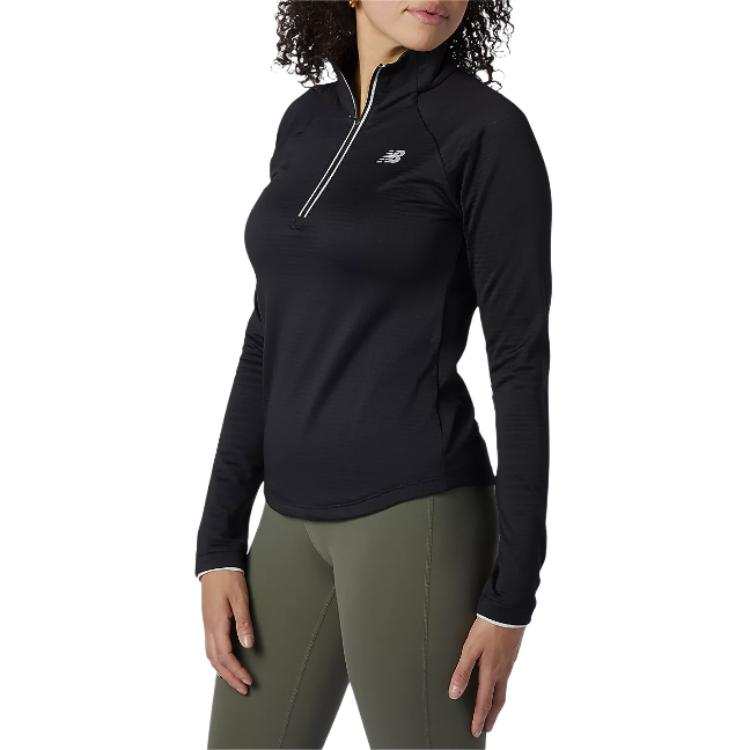 New Balance New Balance NB Heat Grid Half Zip Jackets & Coats Women's Black