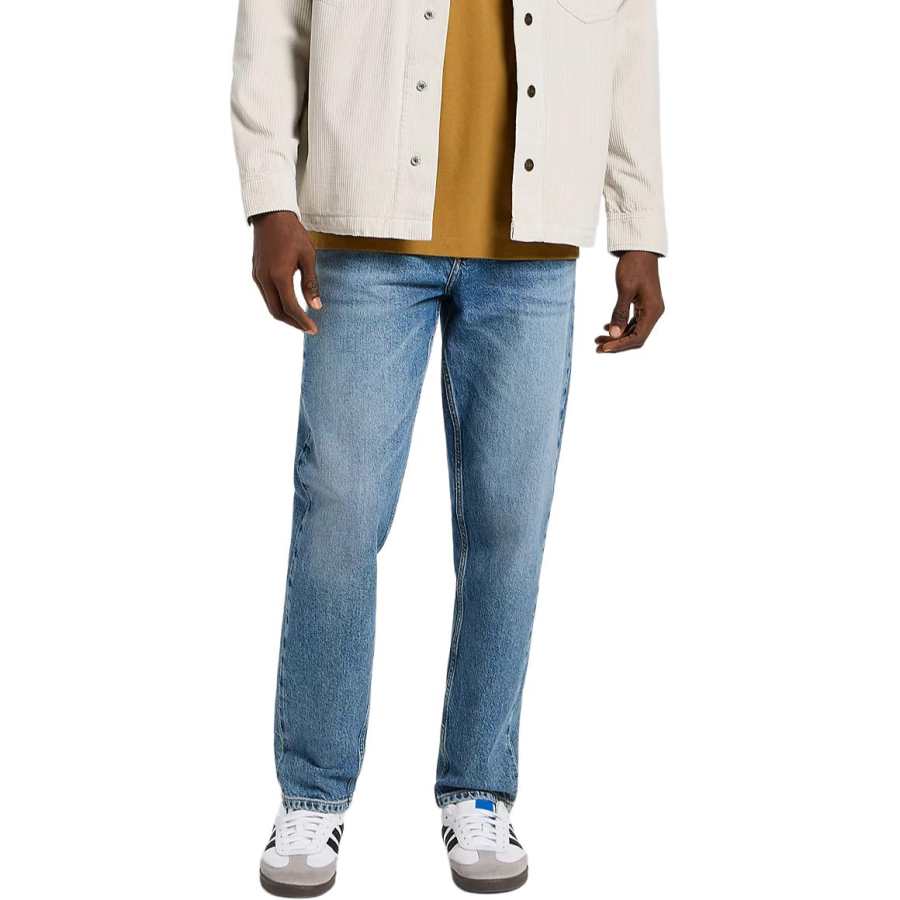Lee Lee Jeans Men's Blue Moderate Tapered Pants