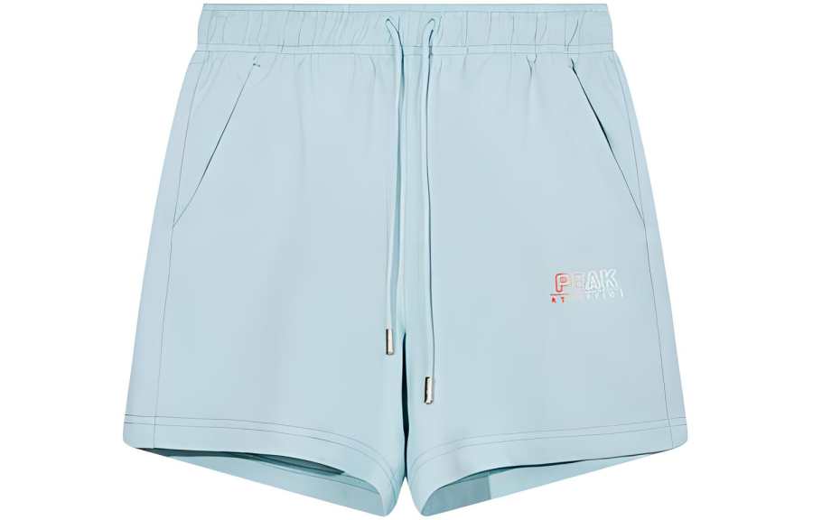 PEAK Casual Shorts Women's Light Gray Green Moderate