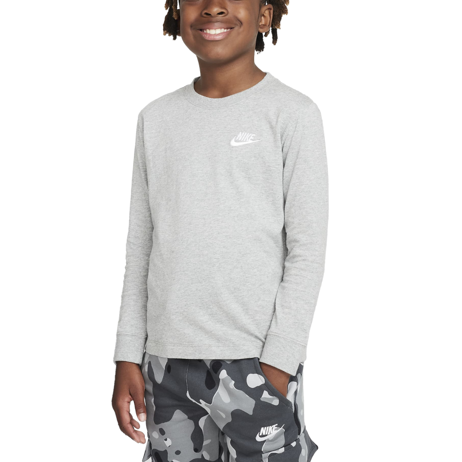 Nike Nike T Shirt Dark Gray Heather Teenagers