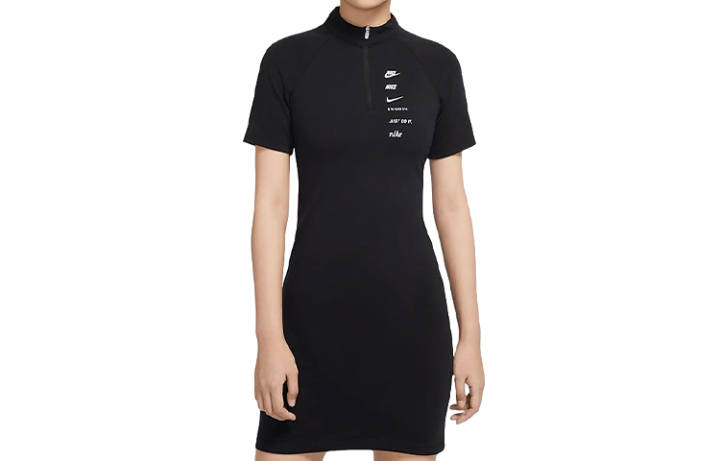 Nike Nike Short Sleeved Dress Women's Black