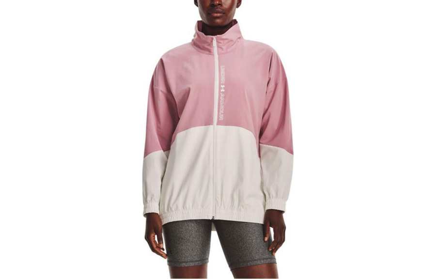Under Armour Jackets Women's Pink Stand Collar Moderate Other