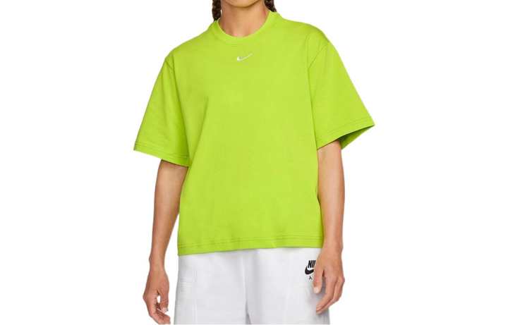 Nike Nike Drop Shoulder Sleeve T Shirt Women's Green
