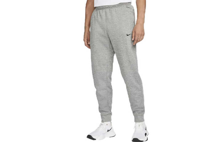 Nike Nike Knitted Sweatpants Men's Gray Moderate Cuffed Pants