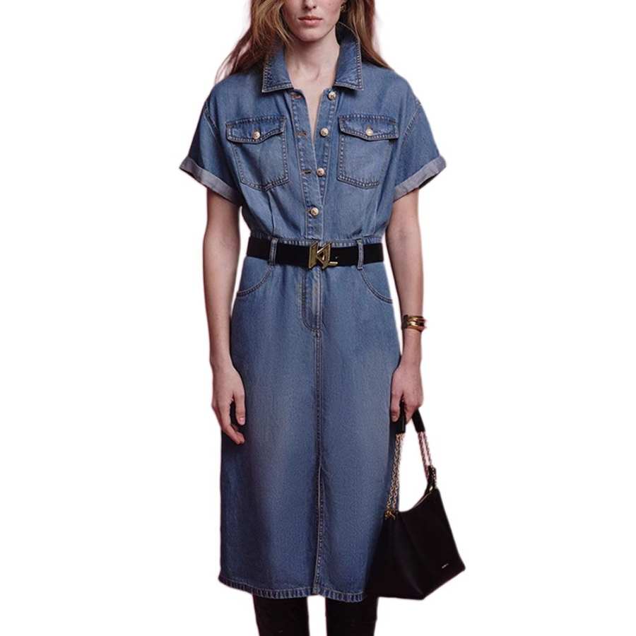 KARL LAGERFELD / Karl Lagerfeld Jeans Short Sleeved Dress Women's