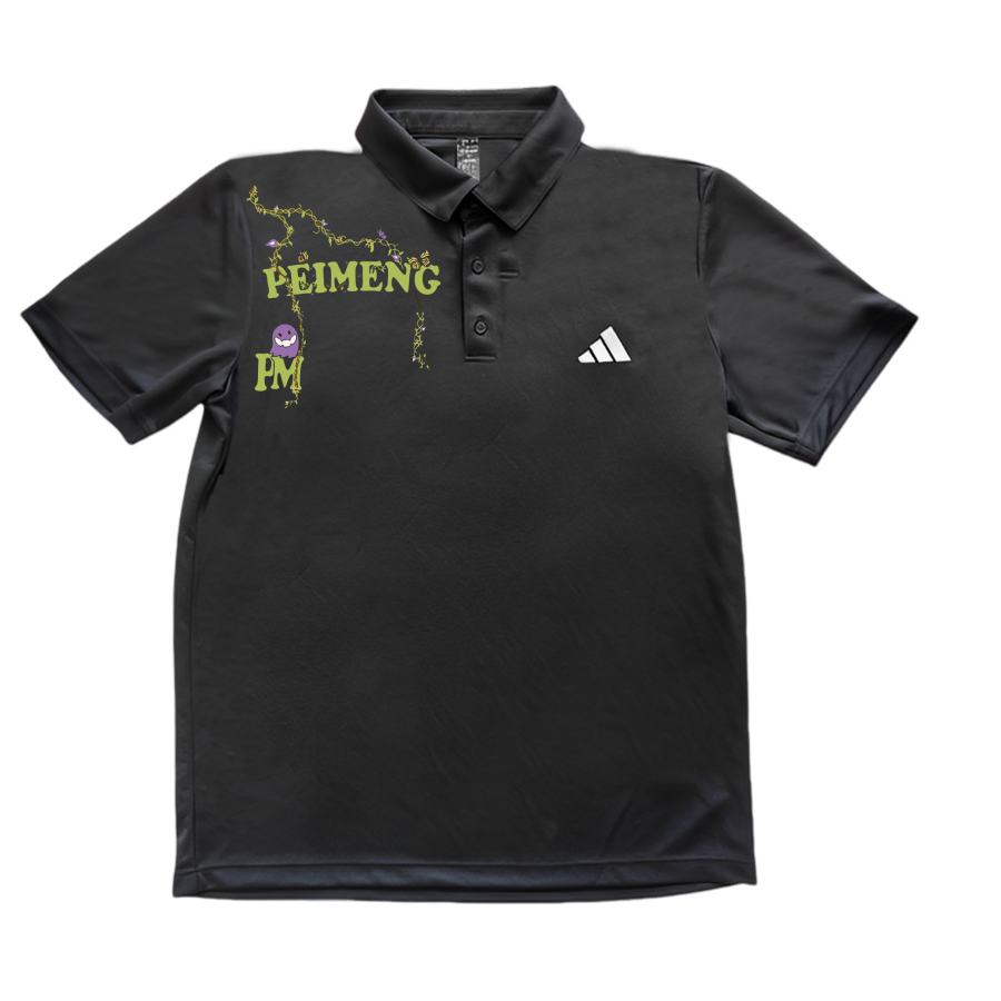 Adidas Adidas Polo Shirts Unisex Black Polo Collar Moderate Straight Fit