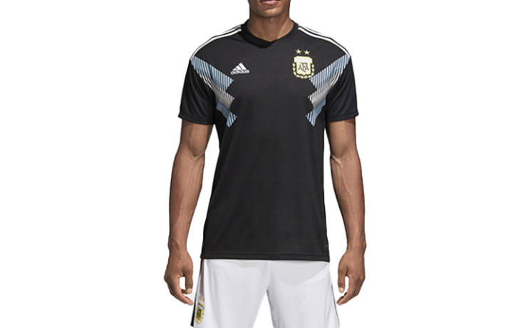 Adidas Adidas Argentina National Team Soccer Jerseys Men's Black Moderate