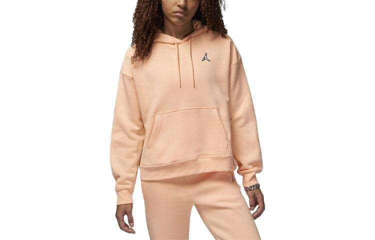 Jordan Jordan Brooklyn Sweatshirts Women's Pink Hooded Moderate Regular