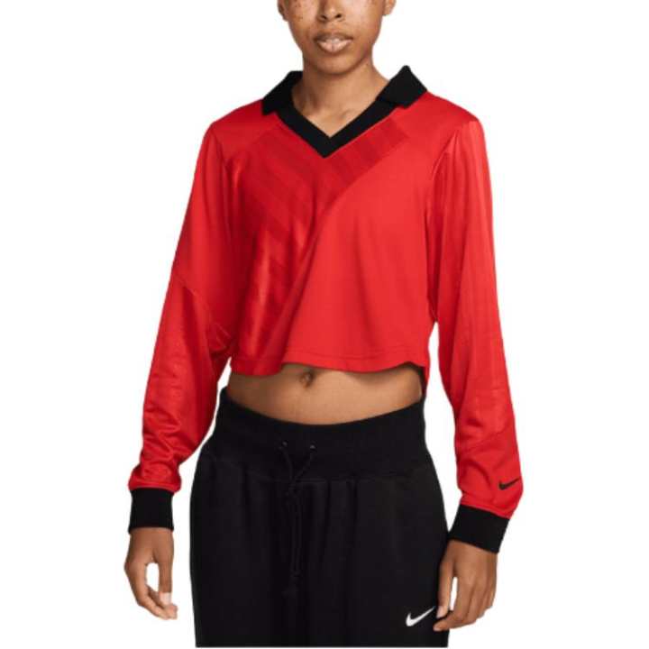 Nike Nike T Shirts Women's Red V Neck