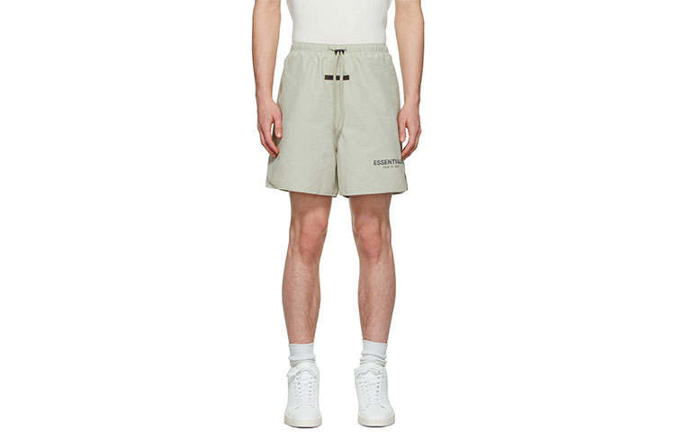 Fear Of God Essentials FW21 Volley Shorts Green/Concrete Casual Shorts Men's Green