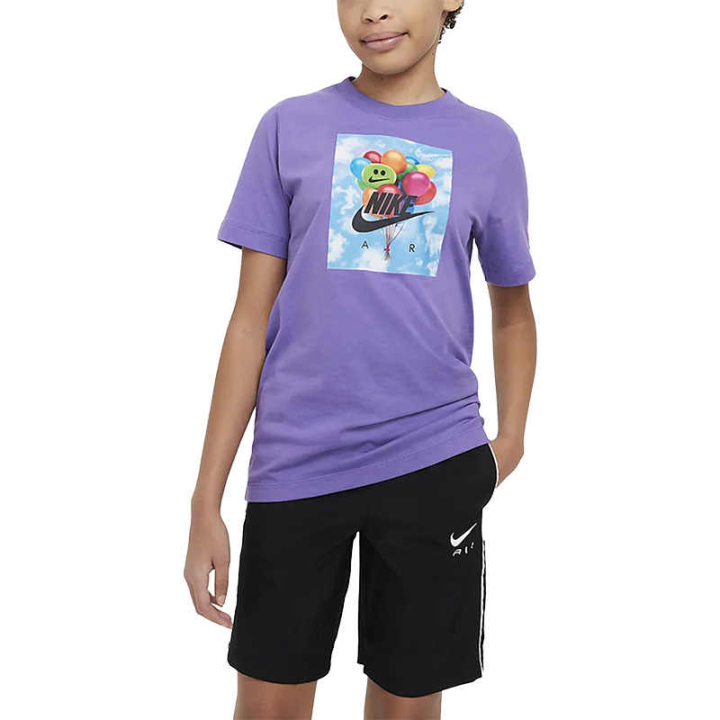 Nike Nike T Shirt Grape Purple Kids'