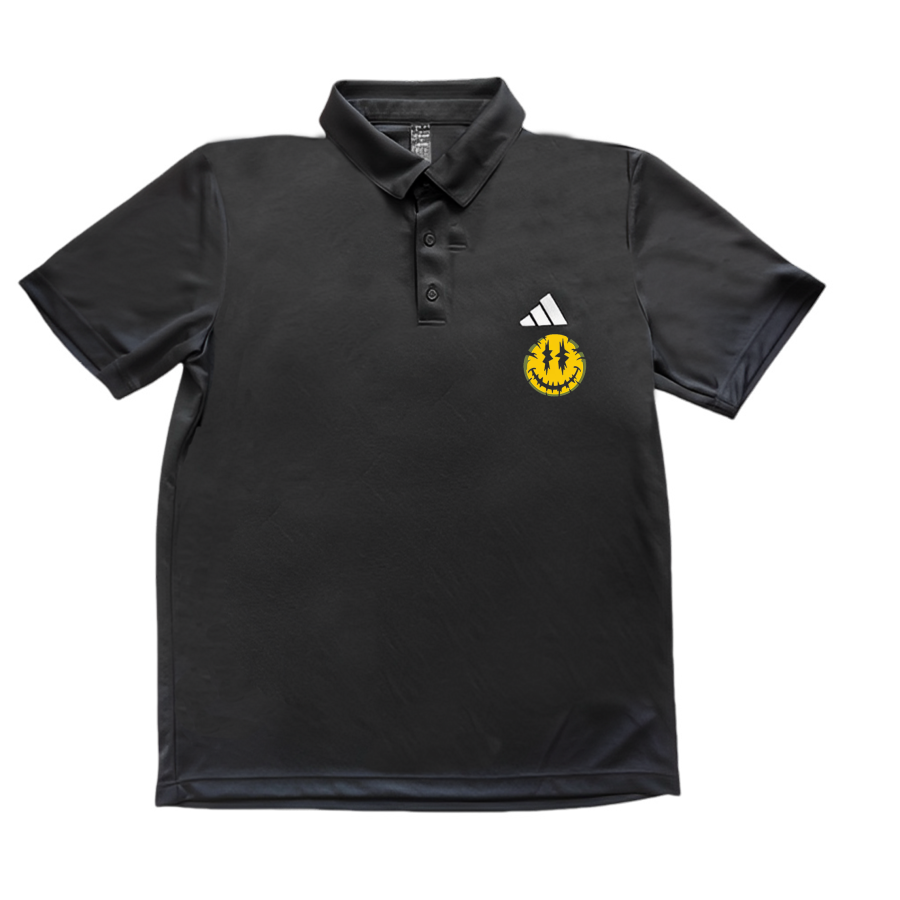 Adidas Adidas Polo Shirts Unisex Black Polo Collar Moderate Straight Fit