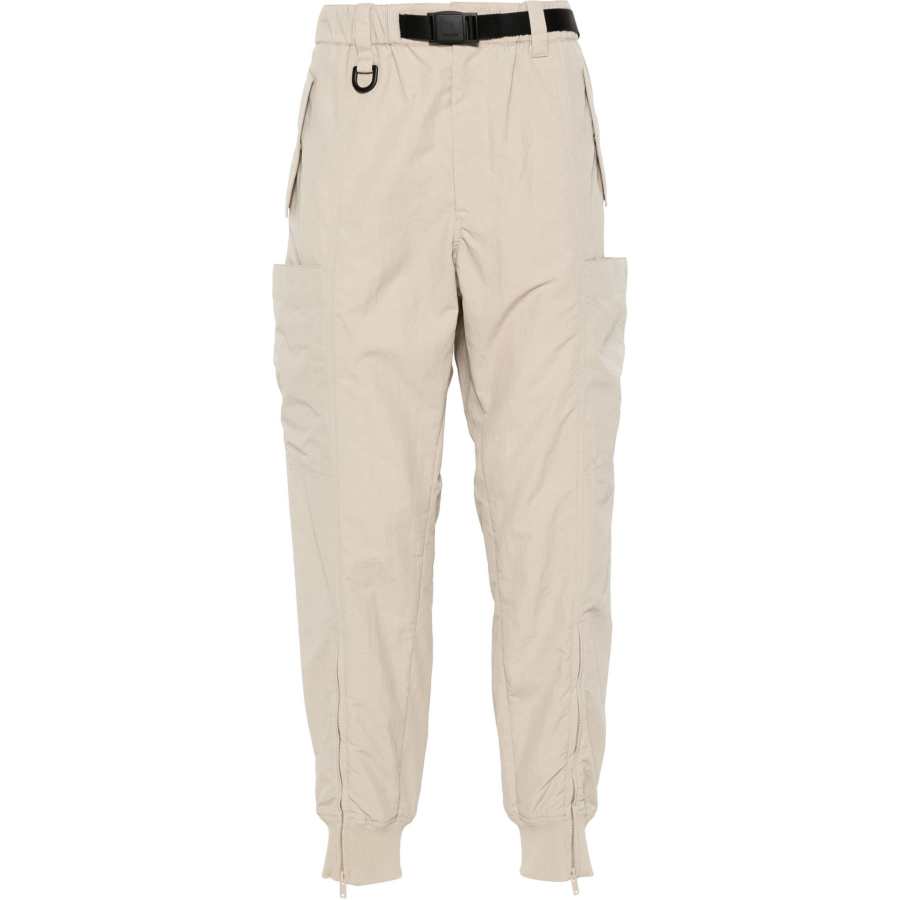 Y-3 Y-3 crinkled track pants