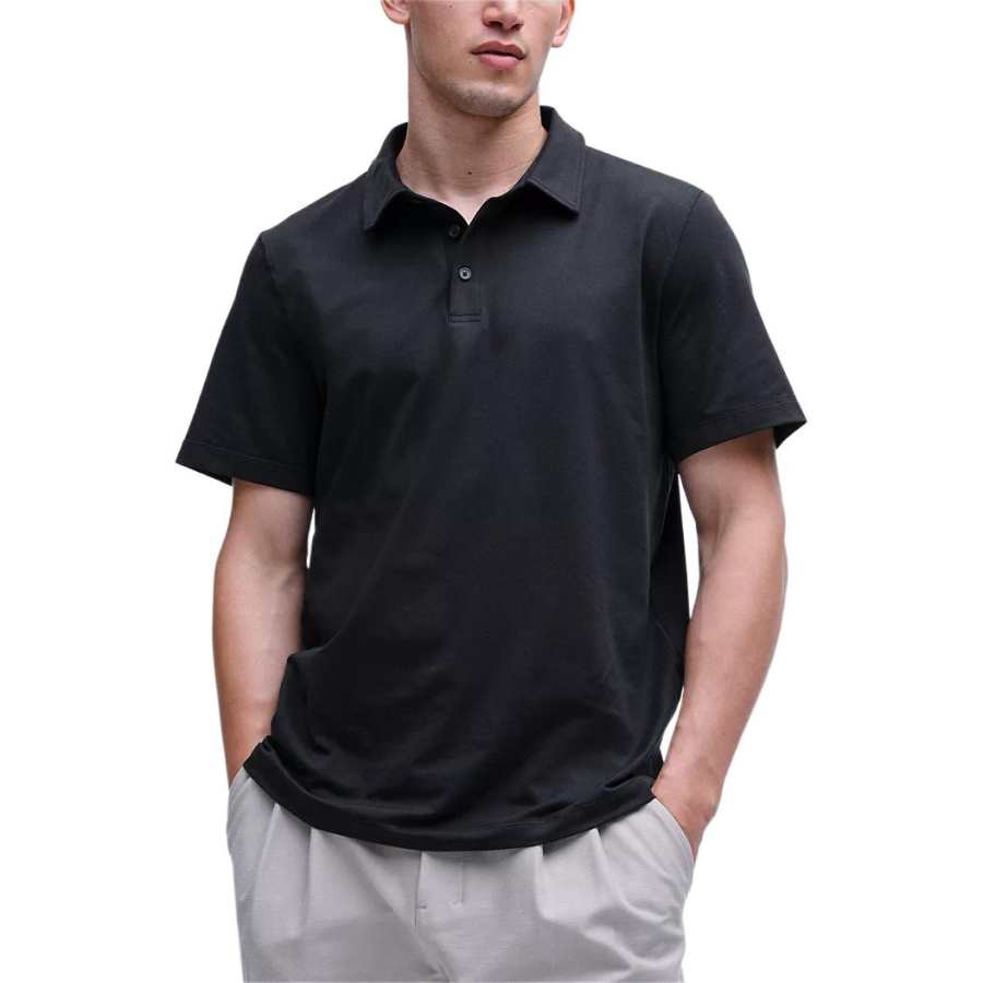 Lululemon Soft Jersey Polo Shirt Unisex