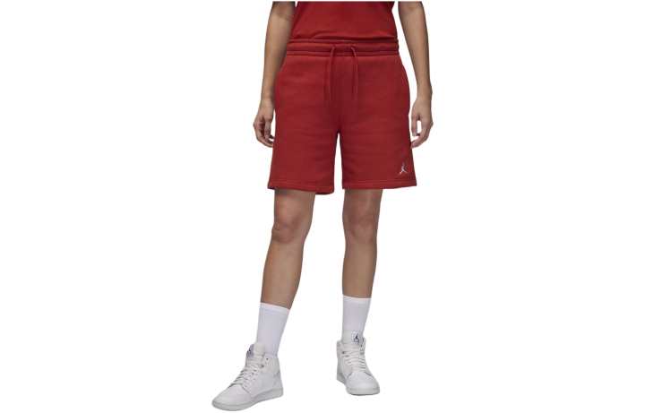 Jordan Jordan Brooklyn Fleece Casual Shorts Women's Red