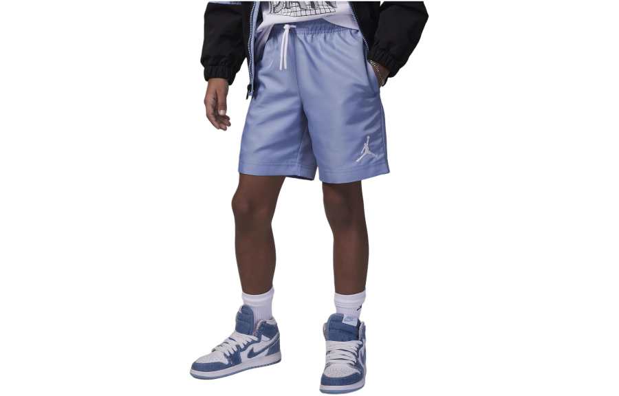 Jordan Jordan Jumpman Woven Play Shorts Kids Shorts Kids' Blue Gray
