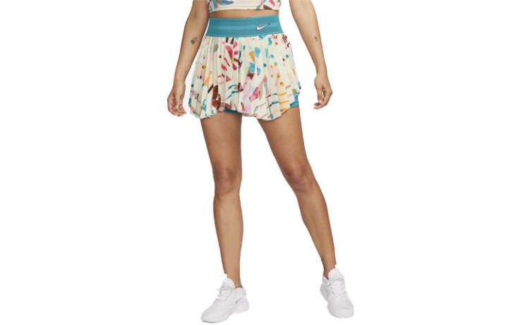 Nike Nike Casual Short Skirts Women's Green Moderate Short Pleated Skirt
