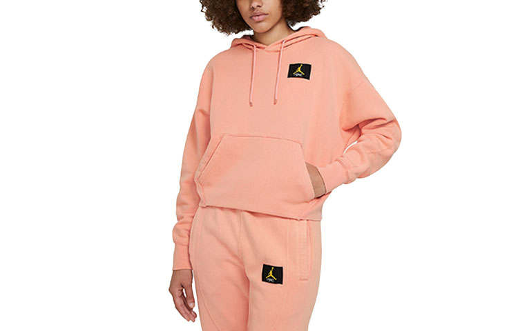 Jordan Jordan Sweatshirt Women's Apricot Yellow Pink