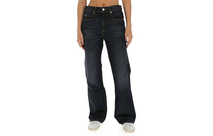 ISABEL MARANT Étoile Belvira Straight Leg Jeans