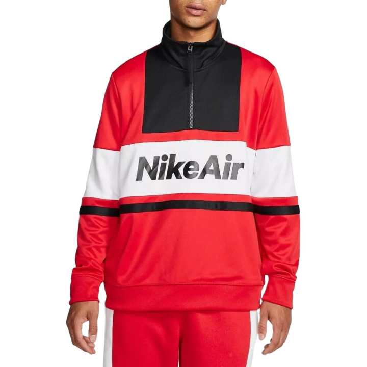 Nike Nike Sweatshirts Men's Red Stand Collar Moderate