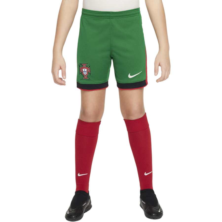 Nike Nike Older Kids Football Replica Shorts Teenagers Pine Green/University Red/Navy Teal/Sail Blue