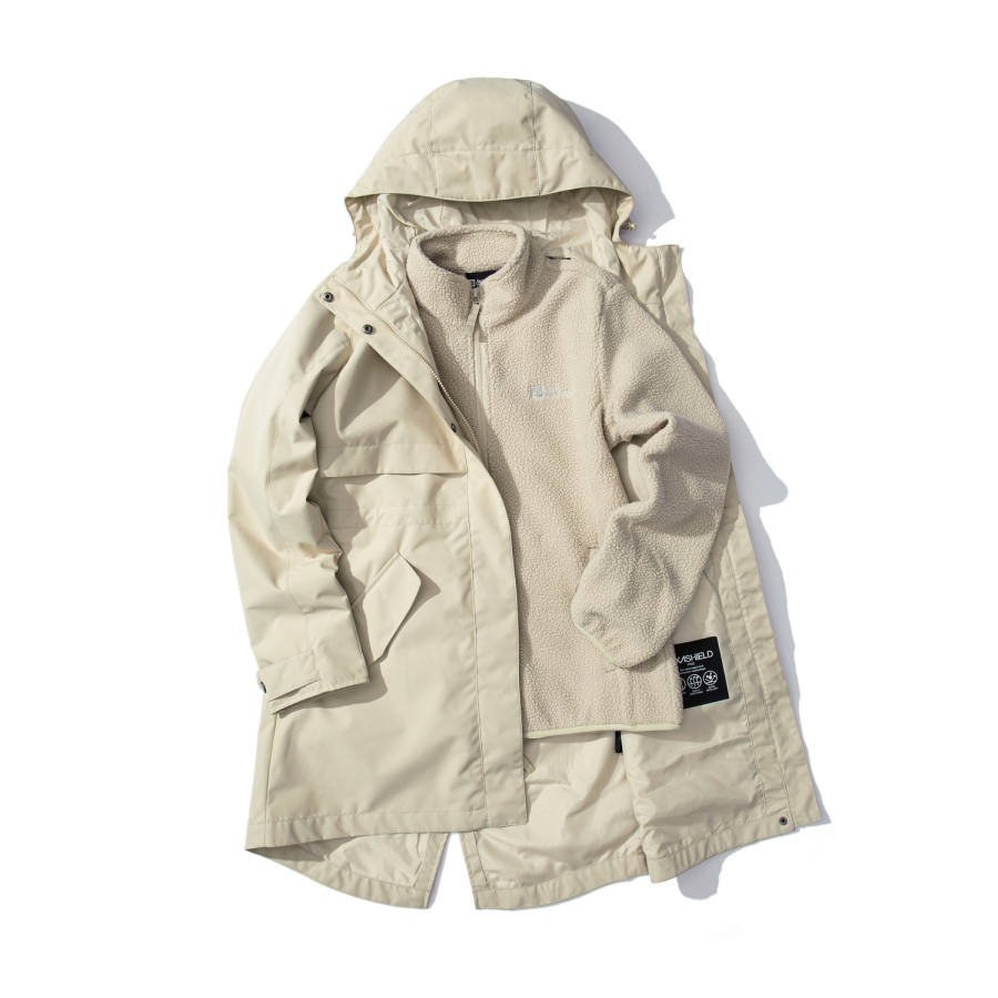 Jack Wolfskin Outdoor Hiking Windproof Thermal Windbreaker Jacket Women's