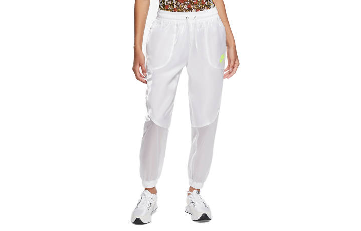 Nike Nike Knitted Sweatpants Women's White Moderate Straight Fit Pants